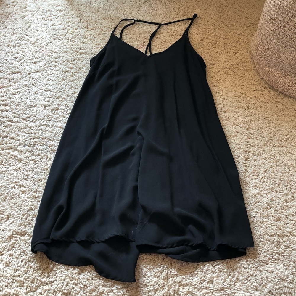 BLACK MINI DRESS